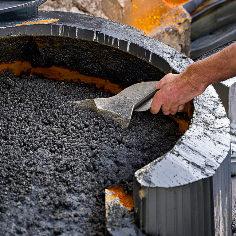 How to properly apply ladle castable for emergency lining repair