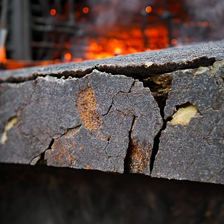 What Causes Refractory Spalling in Steel Plants